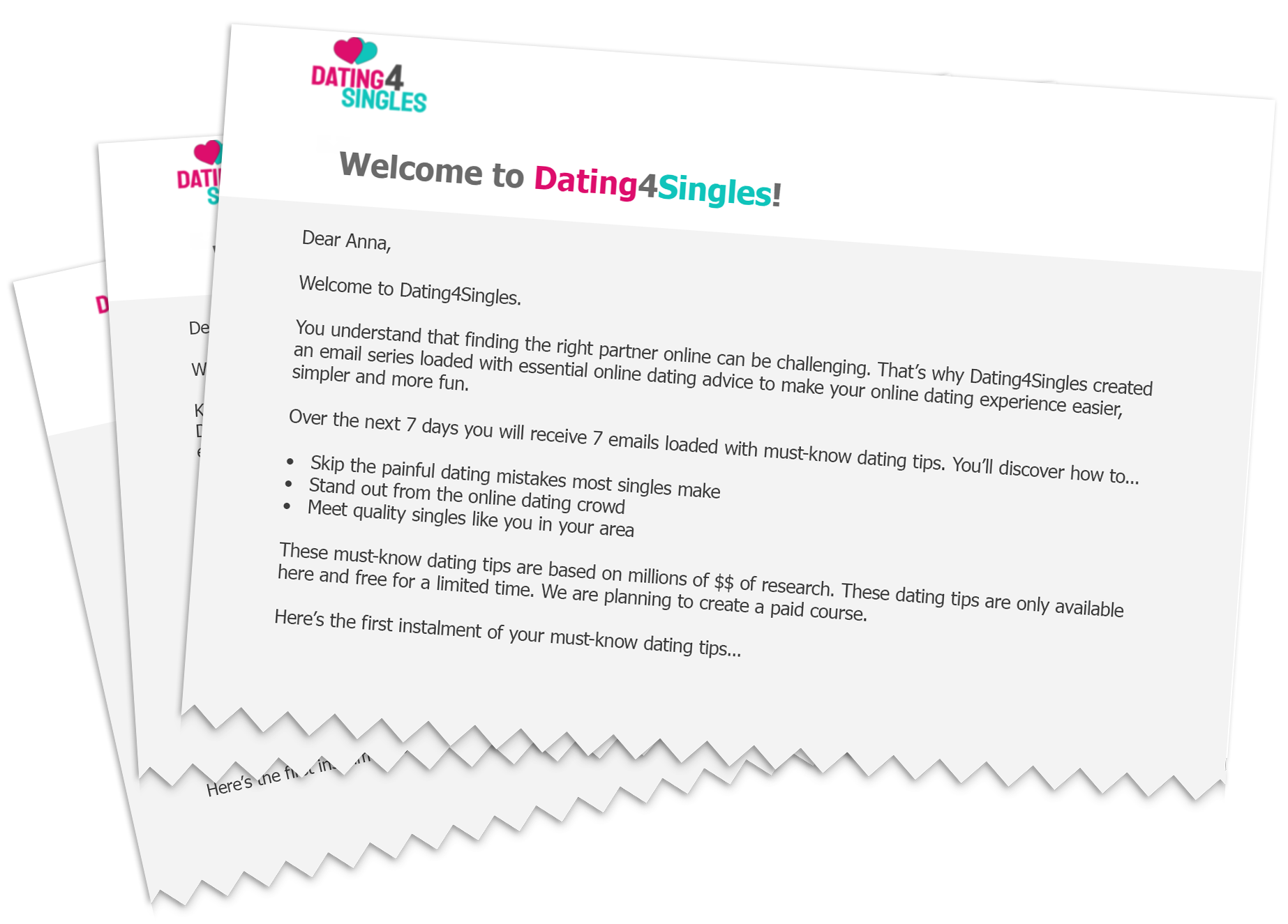 dating 4 singles email